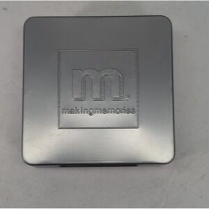 Making Memories 23150 Alphabet & Numbers Stamping Die Set Silver Tin Craft Tool